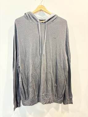 Michael Kors Men's Lightweight Heather Gray Pullover Hoodie